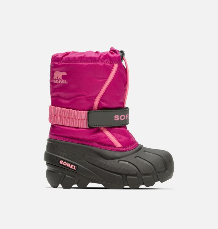 Sorel Barn Vinterkängor Rosa/Svarta - Childrens Flurry™ - CVU-695132